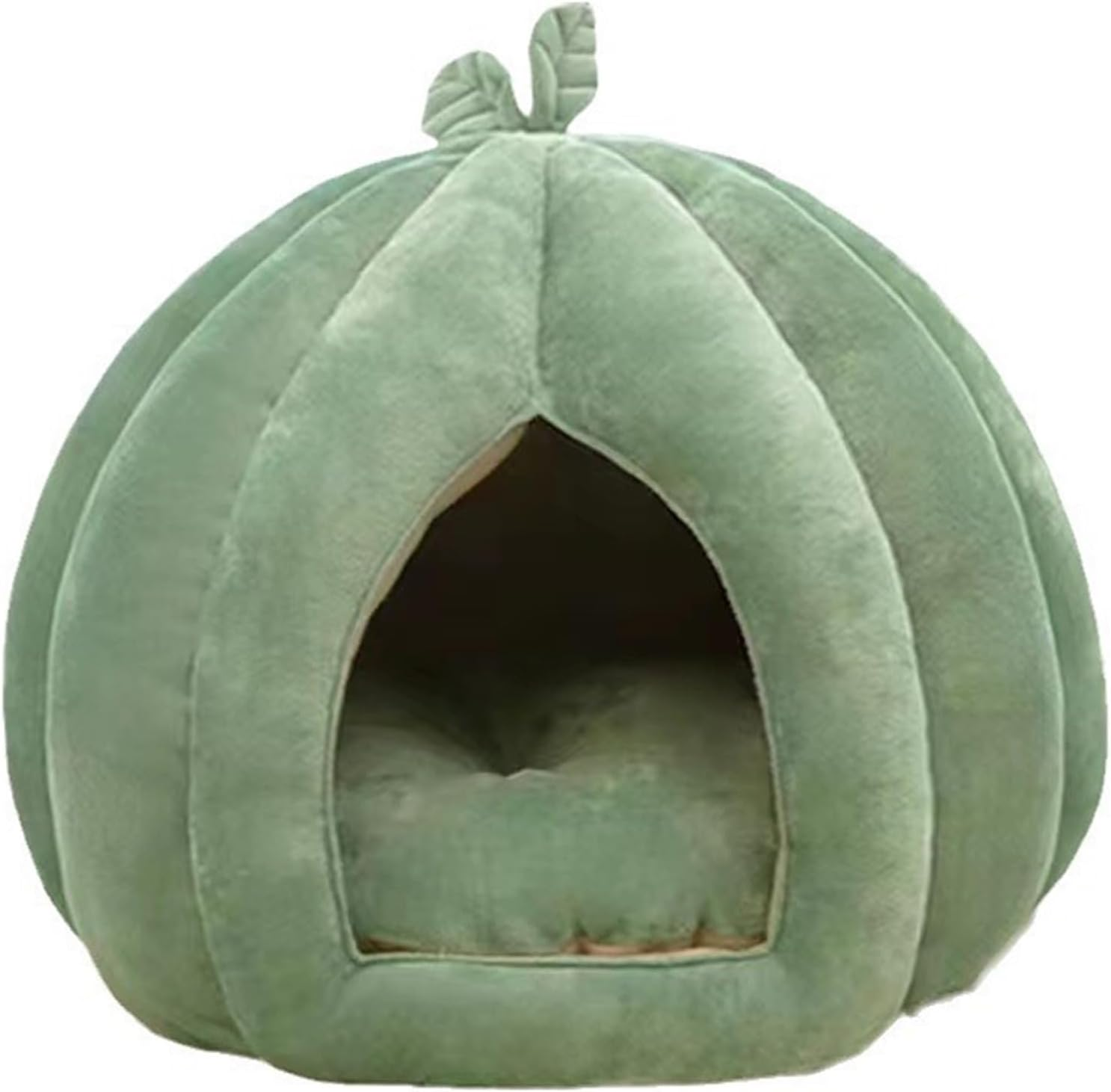 Cat Cave for Indoor, Cat Cave Bed Igloo, Kitten Puppy Cuddly Pet House, Kitten Tent House Warm Cosy Puppy Pet Bed with Removable Washable Cushion Pillow (50 * 50 * 45Cm) image number 3