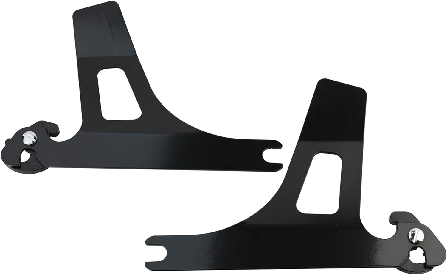 Detachable Backrest Sissy Bar for Harley 06-17 DYNA STREET BOB FXD FXDB FXDL FXDLS, CHOPPED STYLE, Gloss Black Finished image number 1