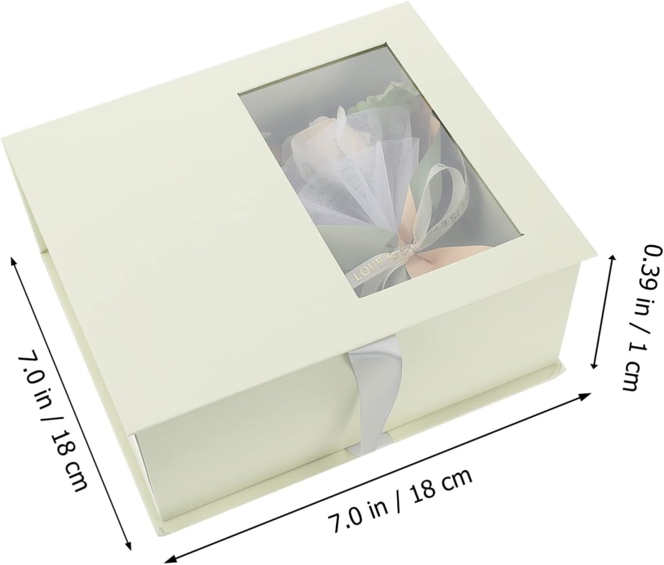 BELLIFFY 1Set Aromatherapy Soap Flower for Valentine'S Day Delicate Artificial Floral Arrangement Essential Oils for Mother'S Day Weddings and Special Occasions image number 4