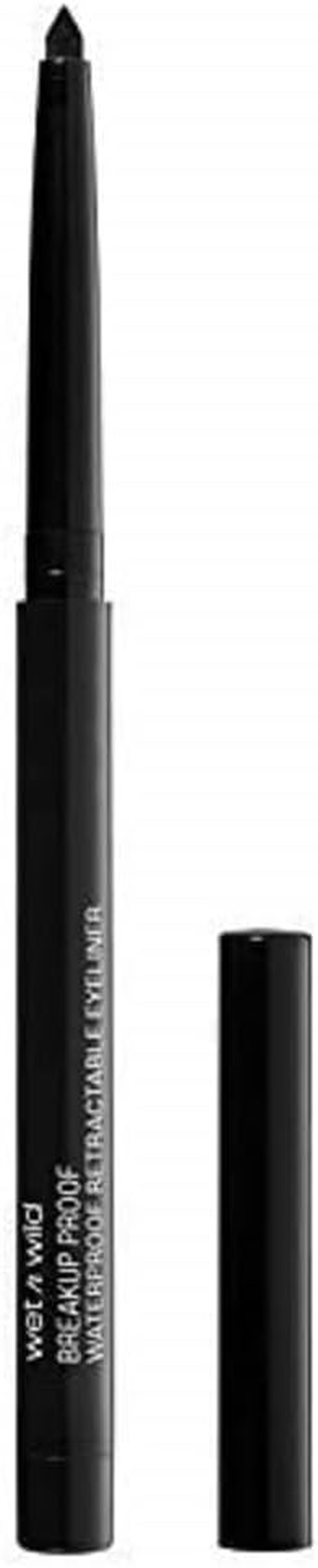 Wet N Wild Megalast Retractable Eyeliner, Gel Eyeliner with Strong Finish and Long Lasting Effect for 16 Hours, Eye Make-Up, Pigmented and Smudge-Free Formula, Blackest Black - Black Brown image number 3