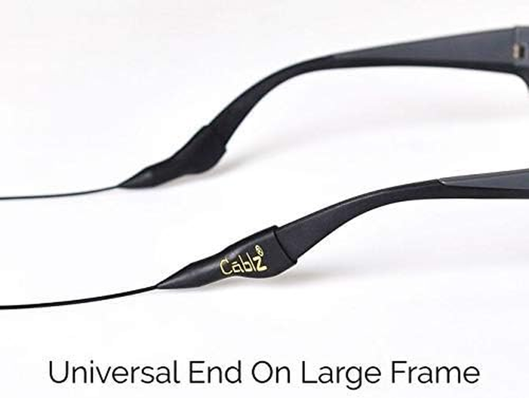 Cablz Zipz Eyewear Retainer, Black, 12-Inch image number 2