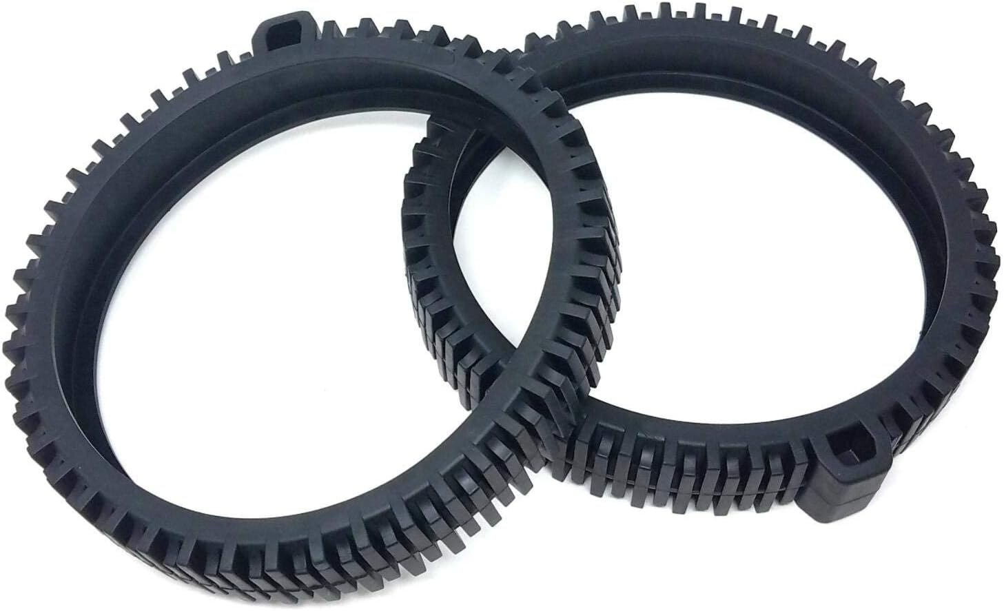 ATIE Pool Cleaner Tire Kit with Large Hump Replacement Compatible with Pentair Kreepy Krauly Rebel/Warrior Pool Cleaner V2 Tire Kit 360482 and Tire Kit 360287 (2 Pack) image number 1