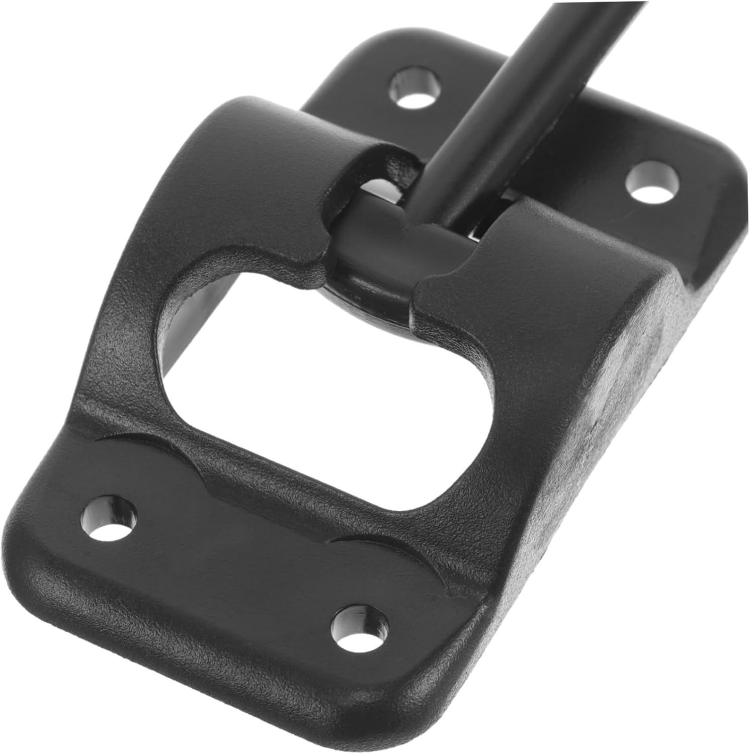Outanaya Black Plastic Rv Door Holder with Screws Door Latch for Campers and Trailers Secure Exterior Catch Hook for Travel Vehicles Multipurpose Storage - White image number 3