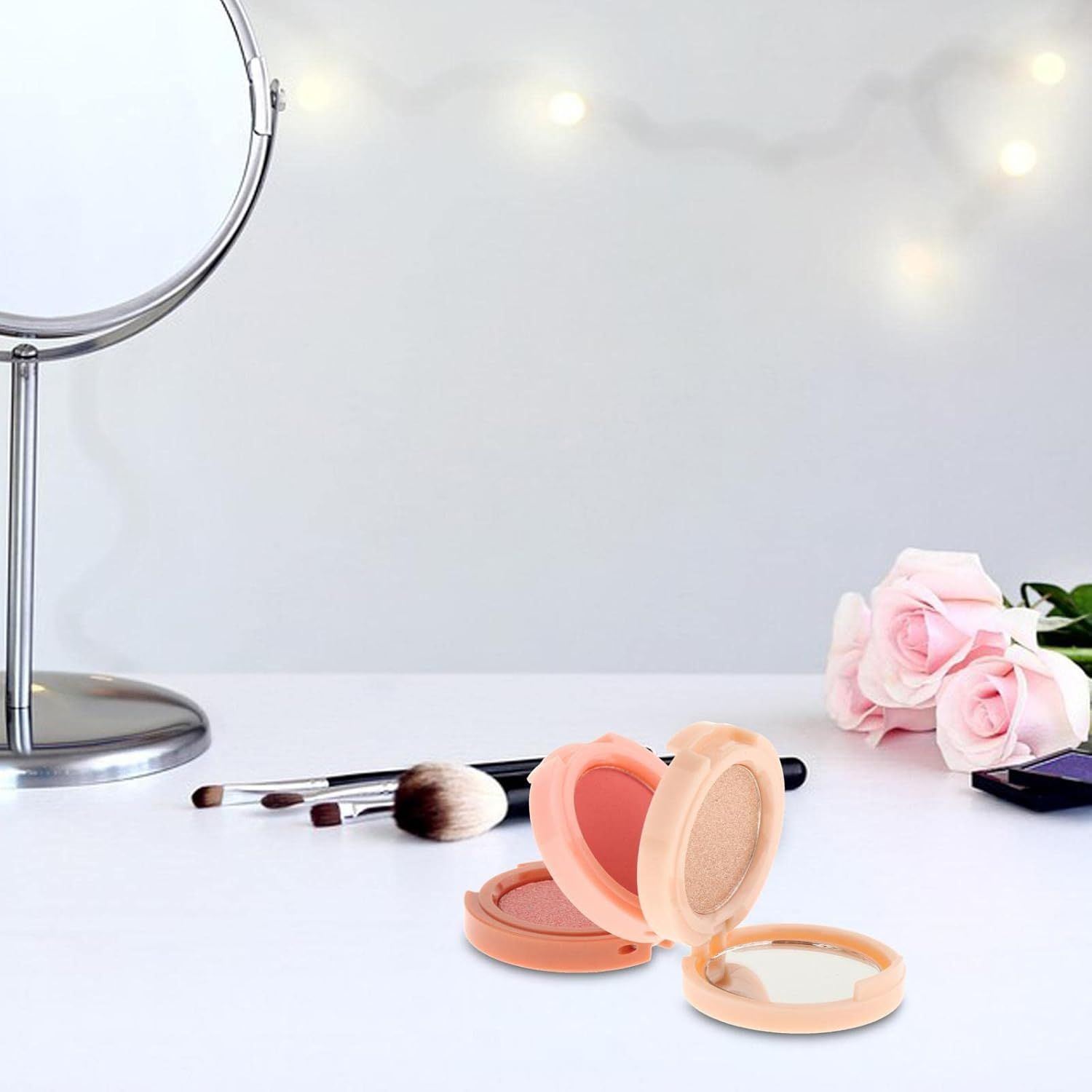 Koolsoo Face Blush Palette, Matte Face Blush, Multi Functional,Light Luxury, Glow Face Makeup Palette Blush, Powder for Women, Makeup Gift Set Kit, Style A