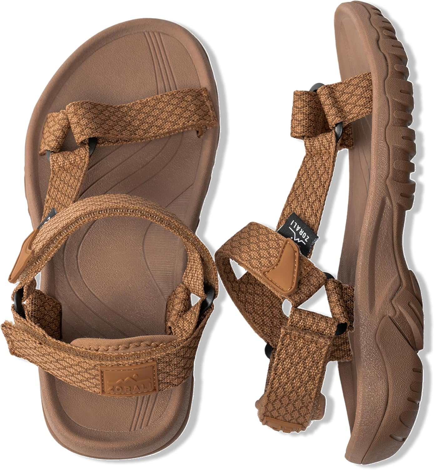 Zorali Trailblazer Hiking Sandals for Men & Women | Eco-Friendly, Adjustable, Water-Resistant Outdoor Sport Sandals for Hiking, Beach, and Camping - Lightweight Comfort with Arch Support