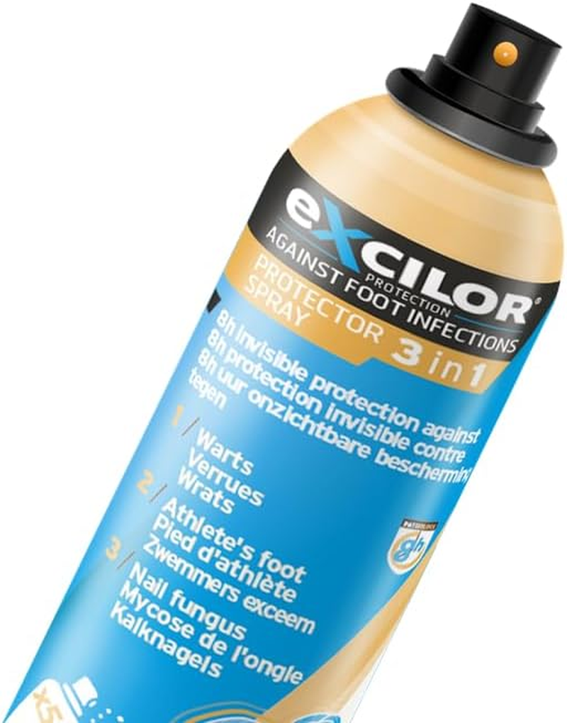 Excilor 3-In-1 Protector Spray - Anti-Fungal Nail Treatment - Water Resistant - Nail Fungus Treatment and Warts Treatment, for External Use Only &ndash; 100Ml image number 3
