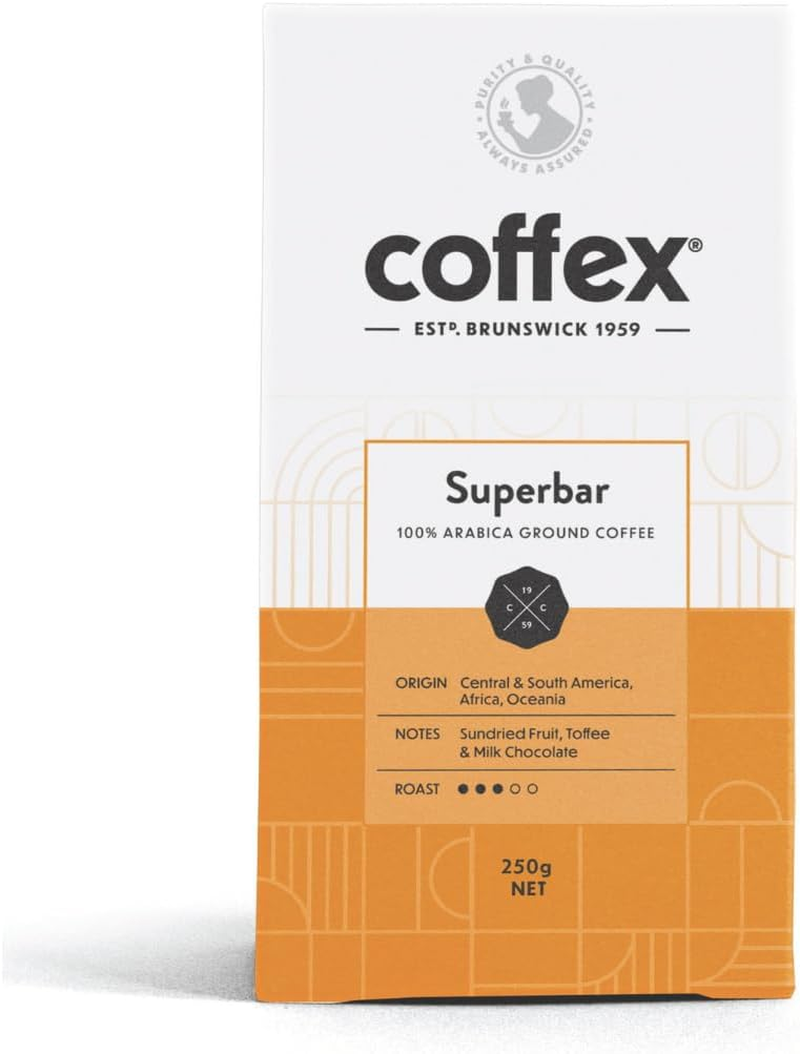 Coffex Ground Coffee (250G, Superbar)