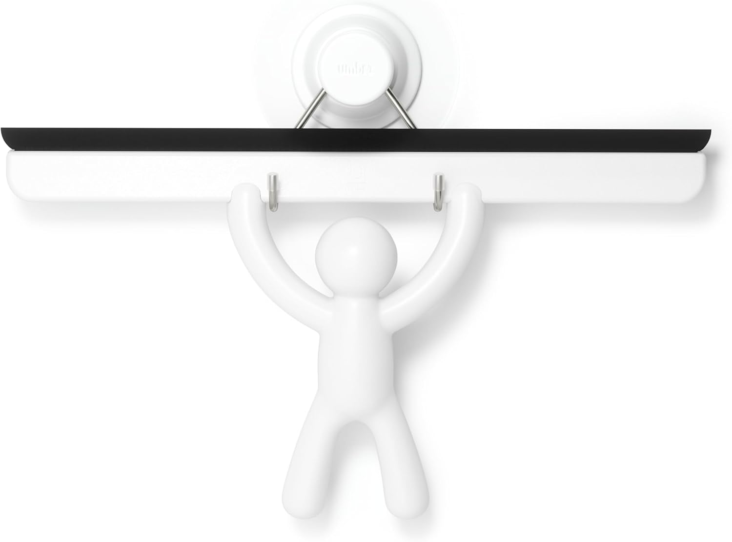 Umbra Buddy Adhesive Squeegee, White image number 2