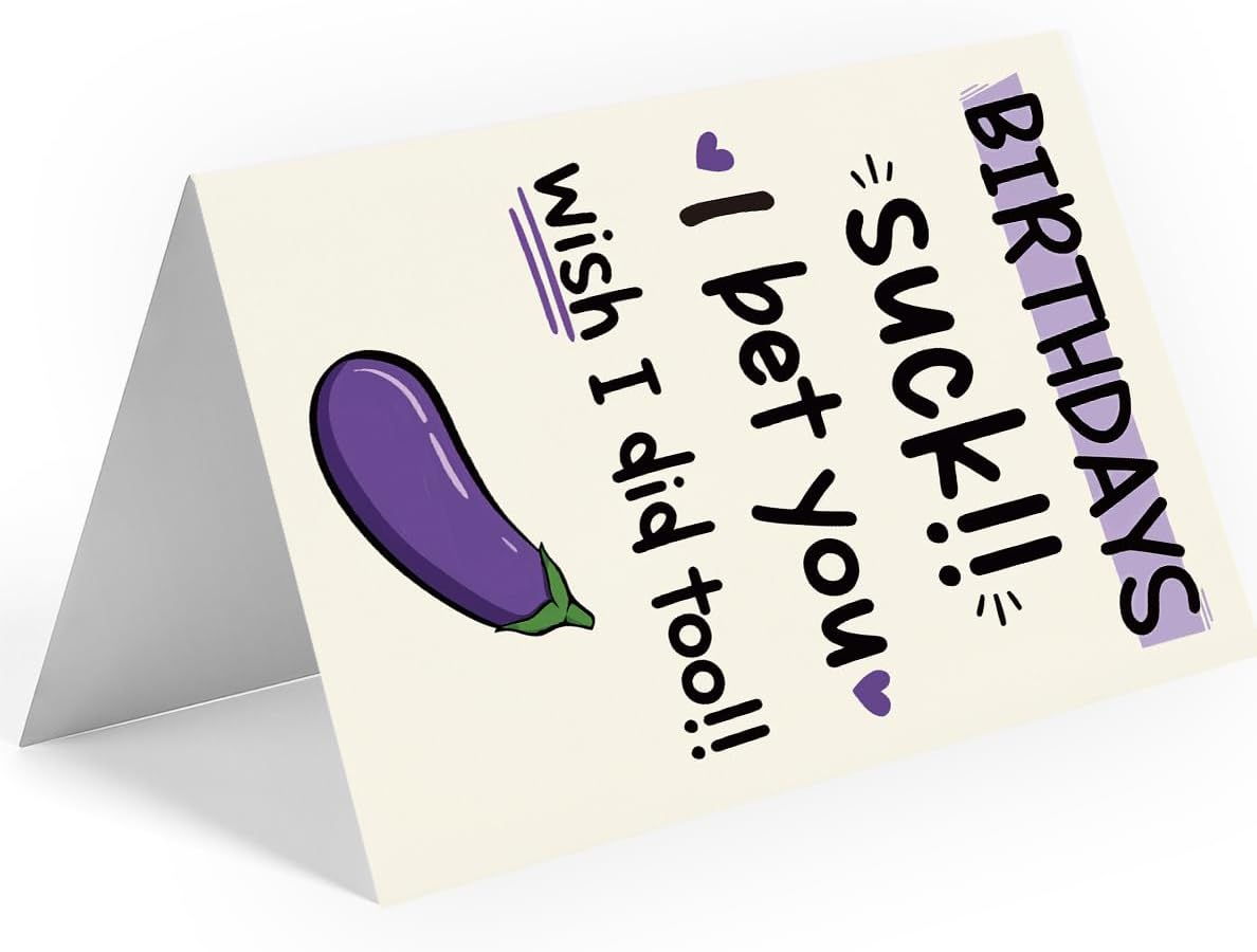 Funny Birthday Card & Gifts for Men, Husband, Boyfriend, and Him, Happy Bday Card - I Style image number 4