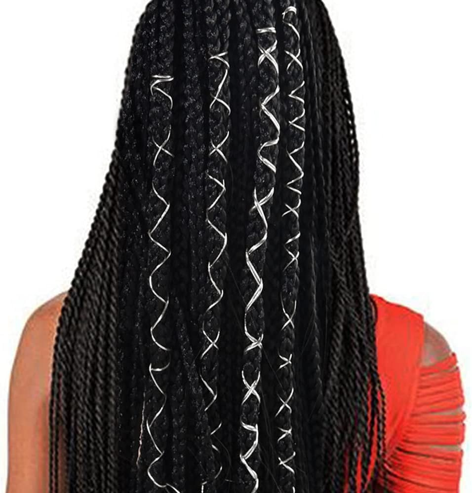 1 Rolls Metallic Elastic Cords Stretch Cord,0.8Mm X 100M Ribbon Metallic Tinsel Cord Rope,For Braiding Rope for Gift Wrapping,Crafts,Ornaments Hanging,Jewelry Making,Bracelets,Hair Decorations (S) image number 4