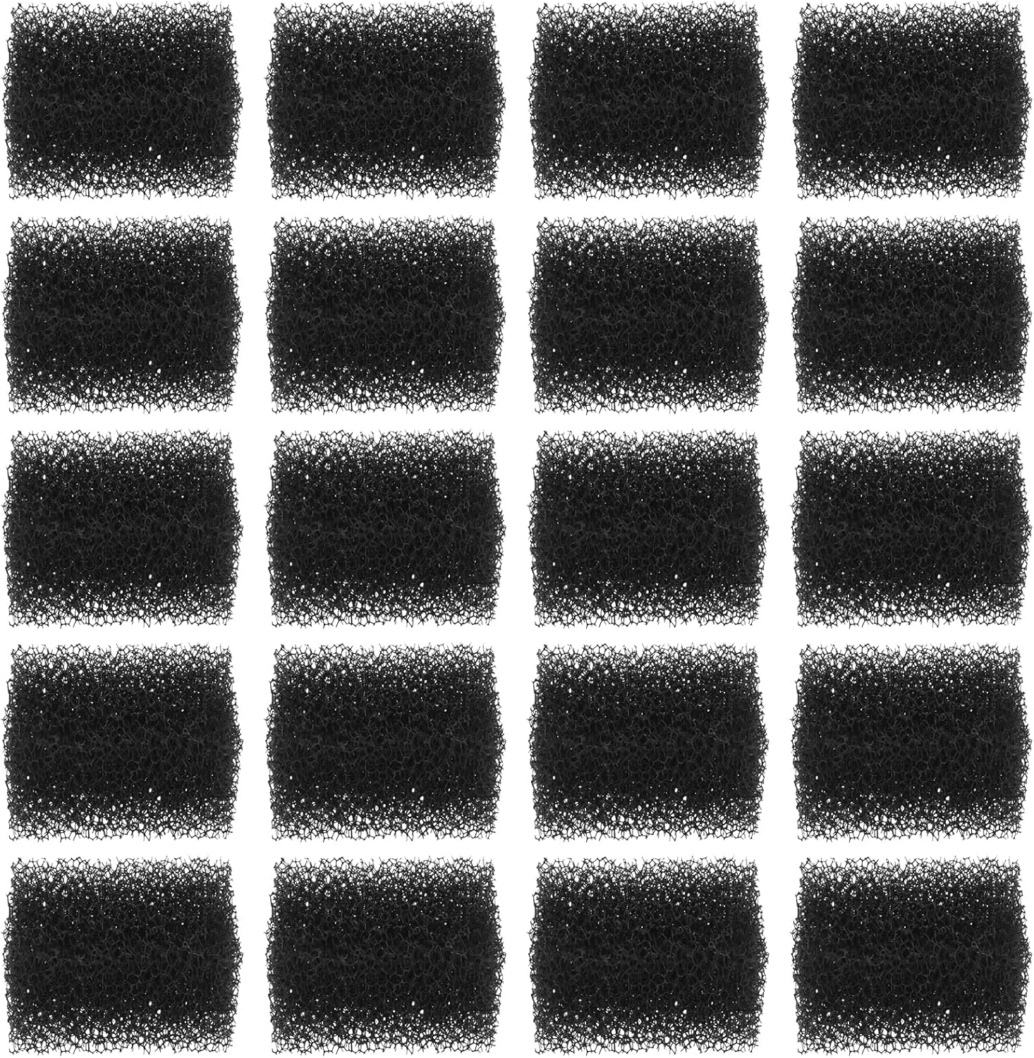 Be in Your Mind 20Pcs Cat Water Filter Sponge 3.8X2.5X2.3Cm Replacement Foam Filters for 92Oz/2.8L Pet Fountain Removes Impurities image number 6