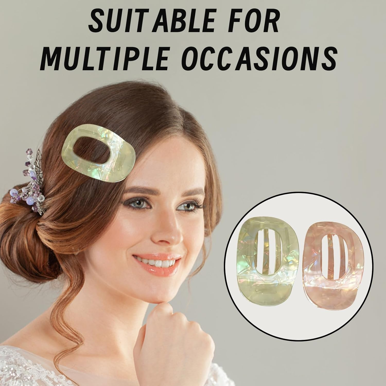 Flat Hair Clips image number 2