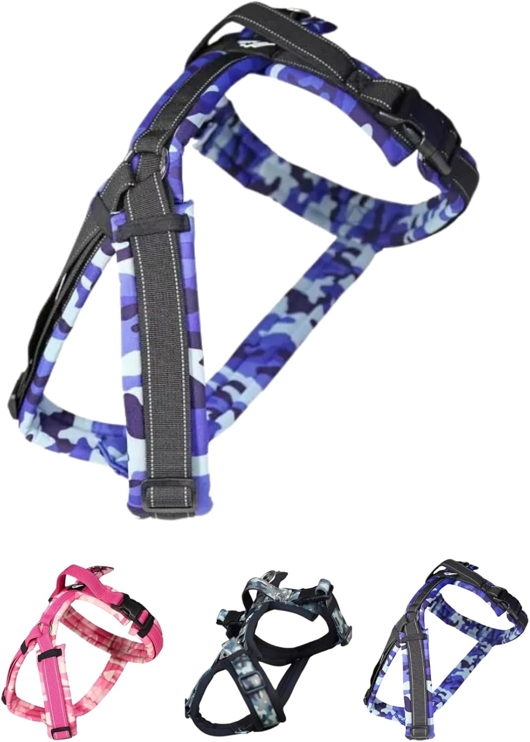 Hakusan Zero Harness, Burden Reduction, Dog Harness, Adjustable Size, Easy to Put on and Take Off, Reflective Material, Lightweight, Breathable, Handle, Nameplate, XXS Size, Pink X Pink