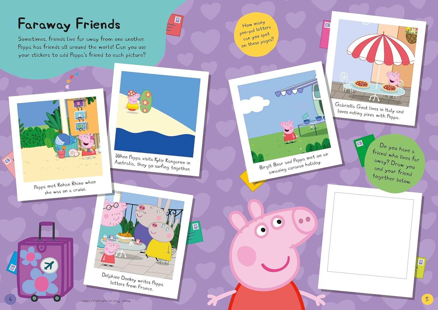 Peppa Pig: Peppa'S Friends Sticker Activity Book: Peppa'S Friends Sticker Activity Book image number 3