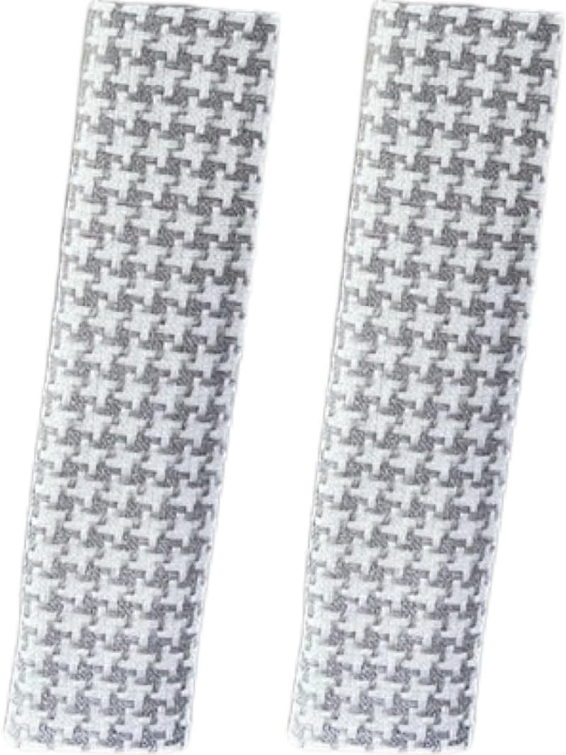 Car Seat Belt Cover, 2PCS Soft Auto Seatbelt Shoulder Pad, Cotton and Linen Safety Belt Protector, Comfortable Seatbelt Strap Protection, Universal Automotive Interior Accessories (Gray, 22CM) image number 4