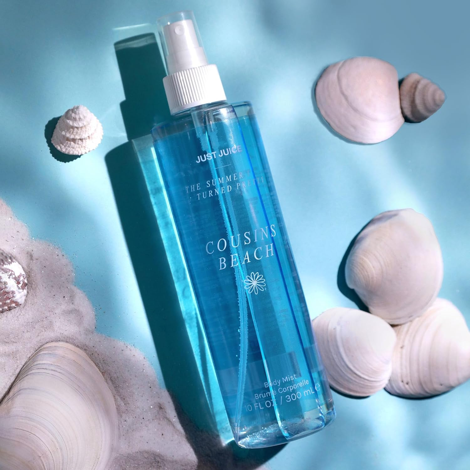 Just Juice - the Summer I Turned Pretty Cousins Beach Body Mist - Beachy, Creamy Coconut and Vanilla Body Spray for Women and Men - 300 Ml image number 2
