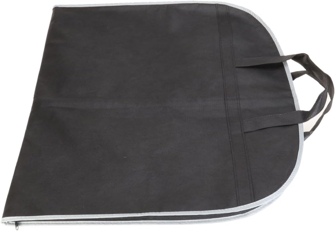 ABOOFAN 3Pcs Travel Suit Garment Bag Storage Covers Black Non-Woven Handles and Zippered Pouch image number 1