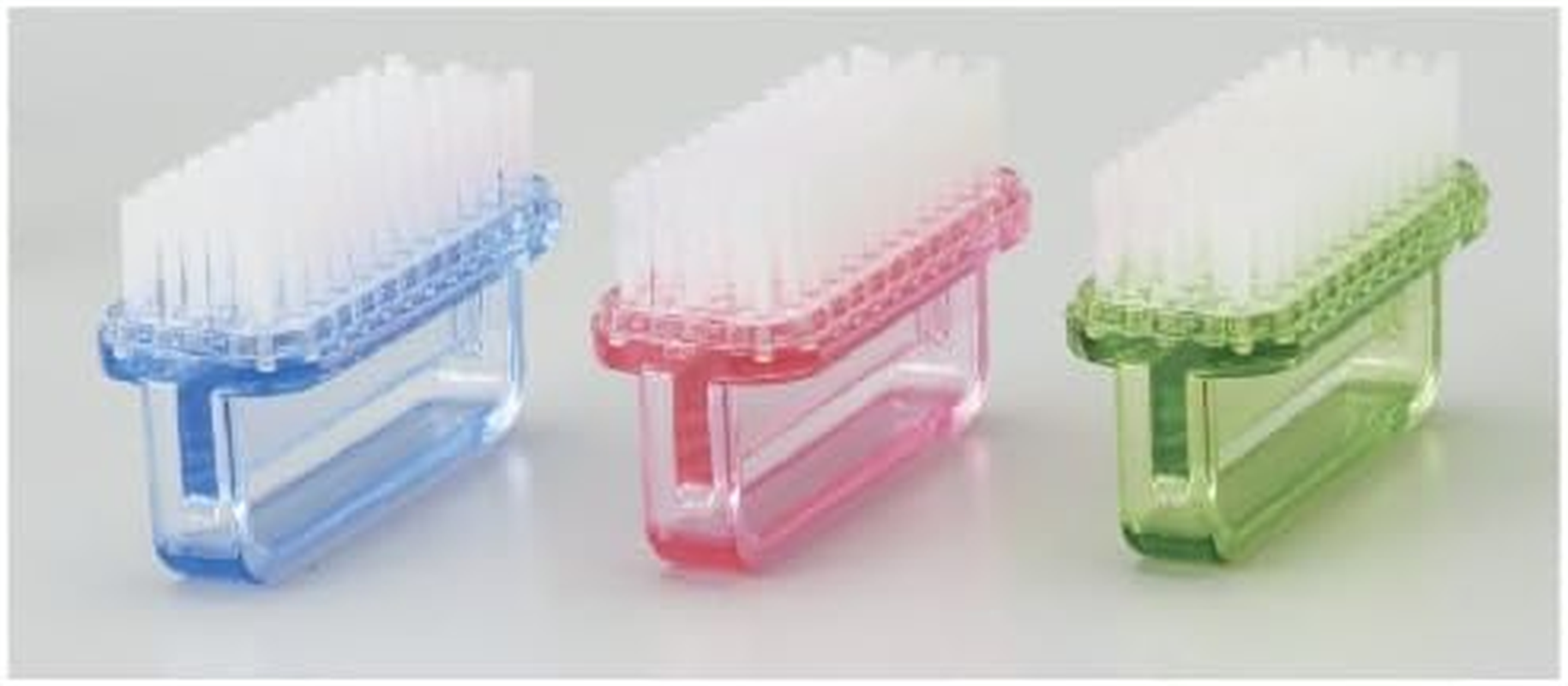 Ei Matsuda JBLF001 Nail Brush, Green, No.250 PE/AS, Japan