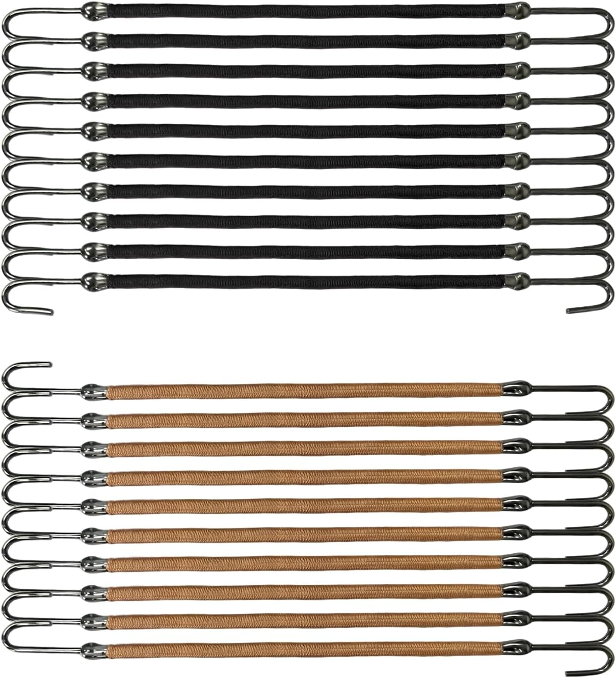 Hzqzaoan Ponytail Hooks Hair Clips Rubber Bands Hair Styling Hair Braid, Pack of 20 - Versatile Hair Ties and Comfortable Elastic Hair Ties for All Types image number 2