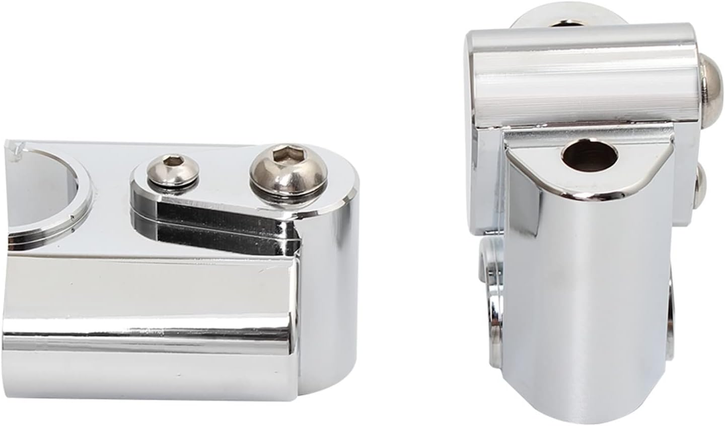 For B&MW R18 2020 2021 2022 Motorcycle Accessories Chrome Handlebar Riser Bar Mount Clamp Mounting Lift Move Adapters Part