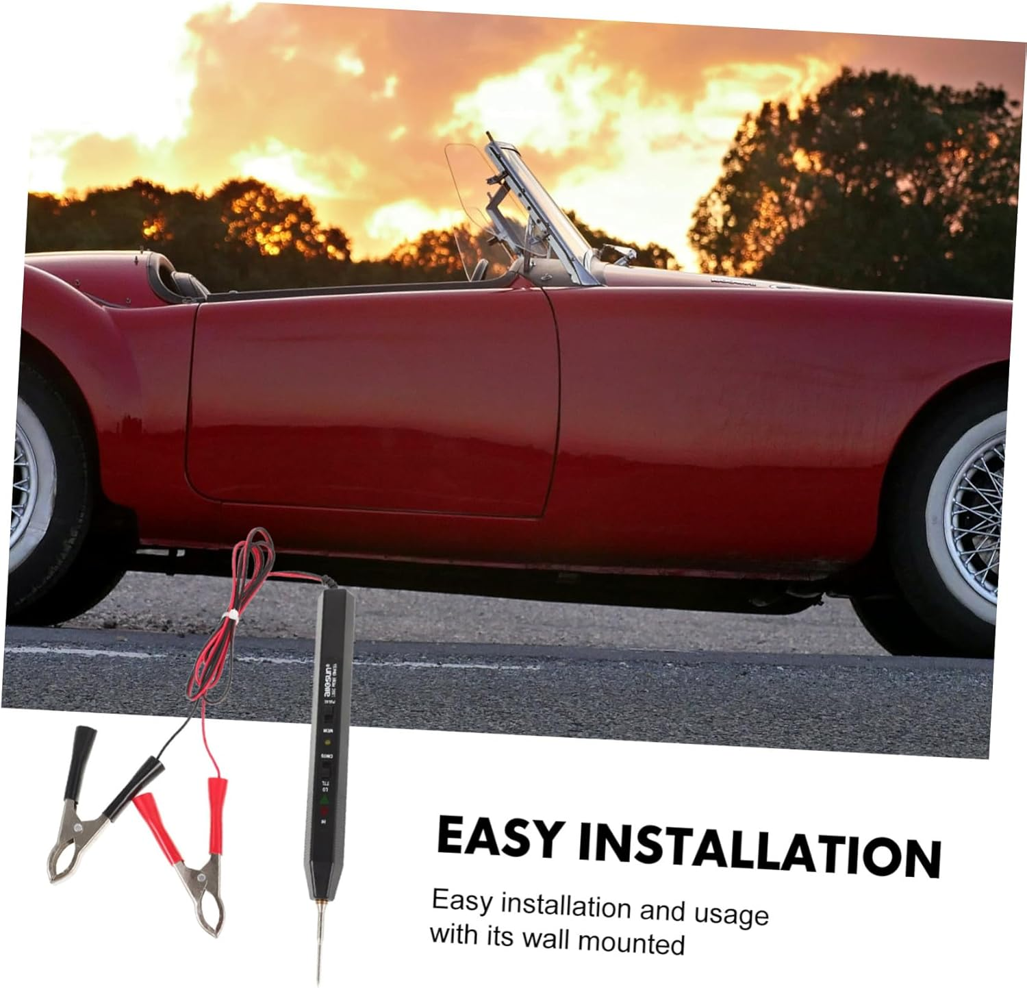 JUMPLAWN Precision Car Logic Tester Electrical Circuit Probe Tool for Automotive Maintenance Reliable Fault Diagnosis Device with Easy Operation for Accurate Vehicle Electrical System image number 3