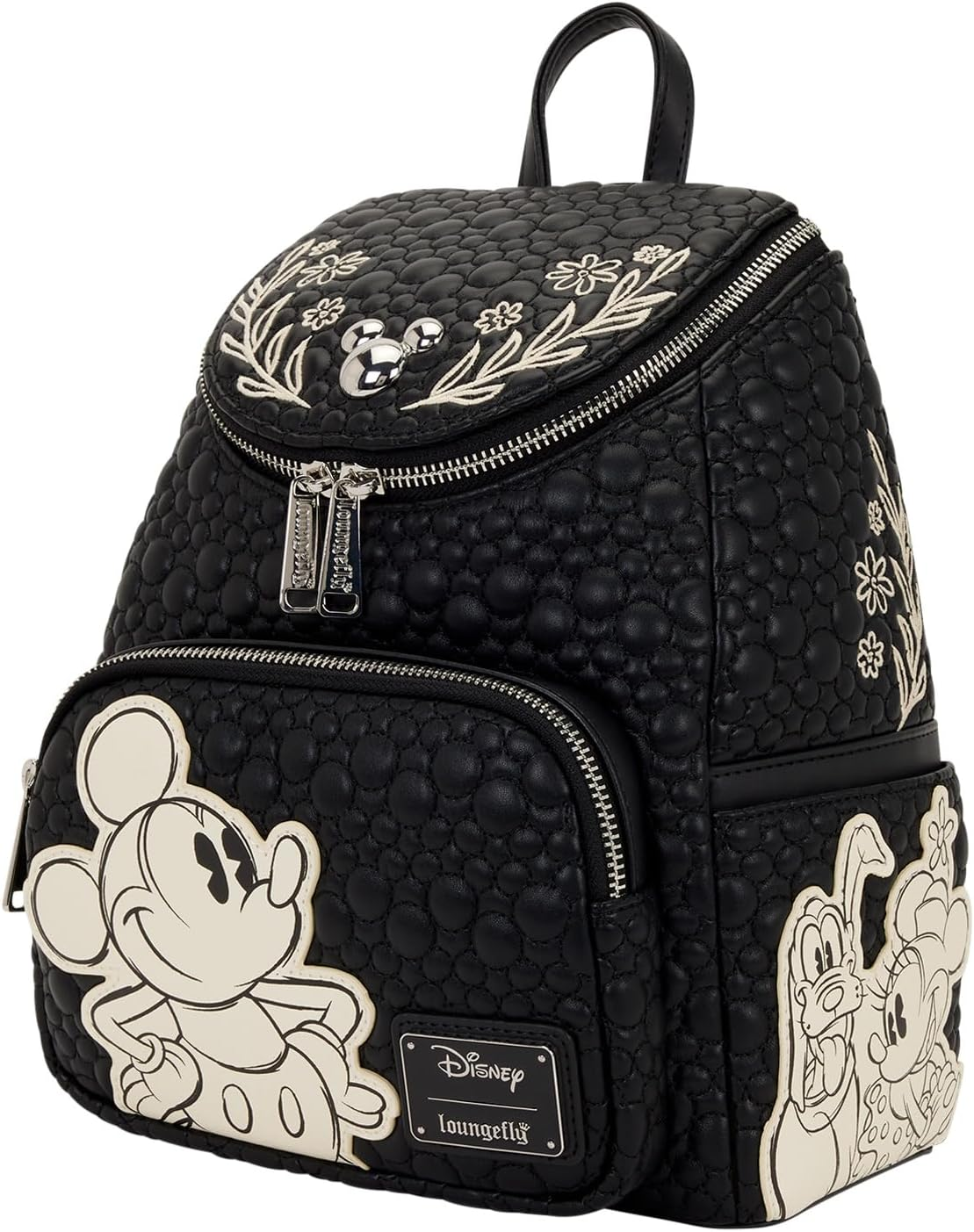 Loungefly Mickey & Friends Artist Sketch Mini Backpack image number 1