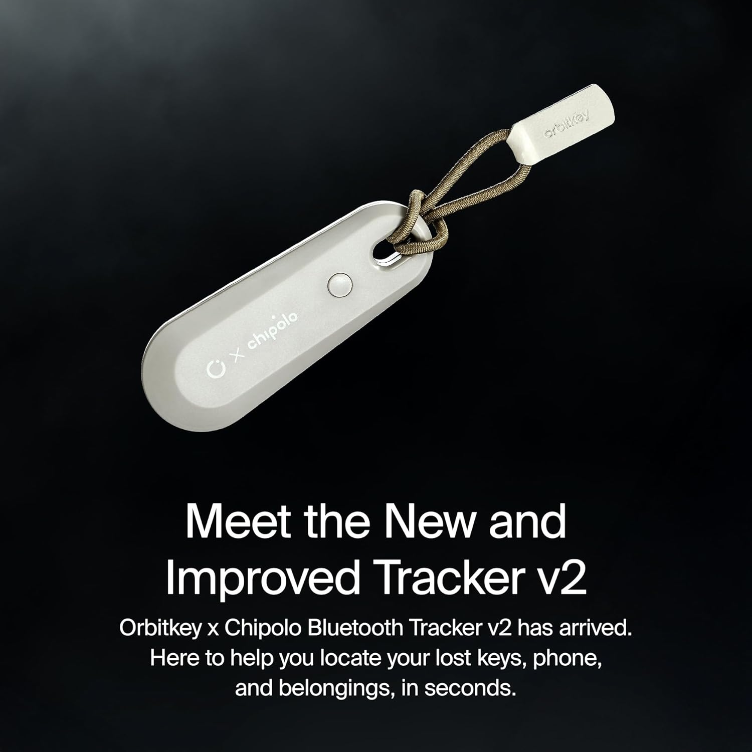 Orbitkey X Chipolo Tracker V2 - Stone image number 5