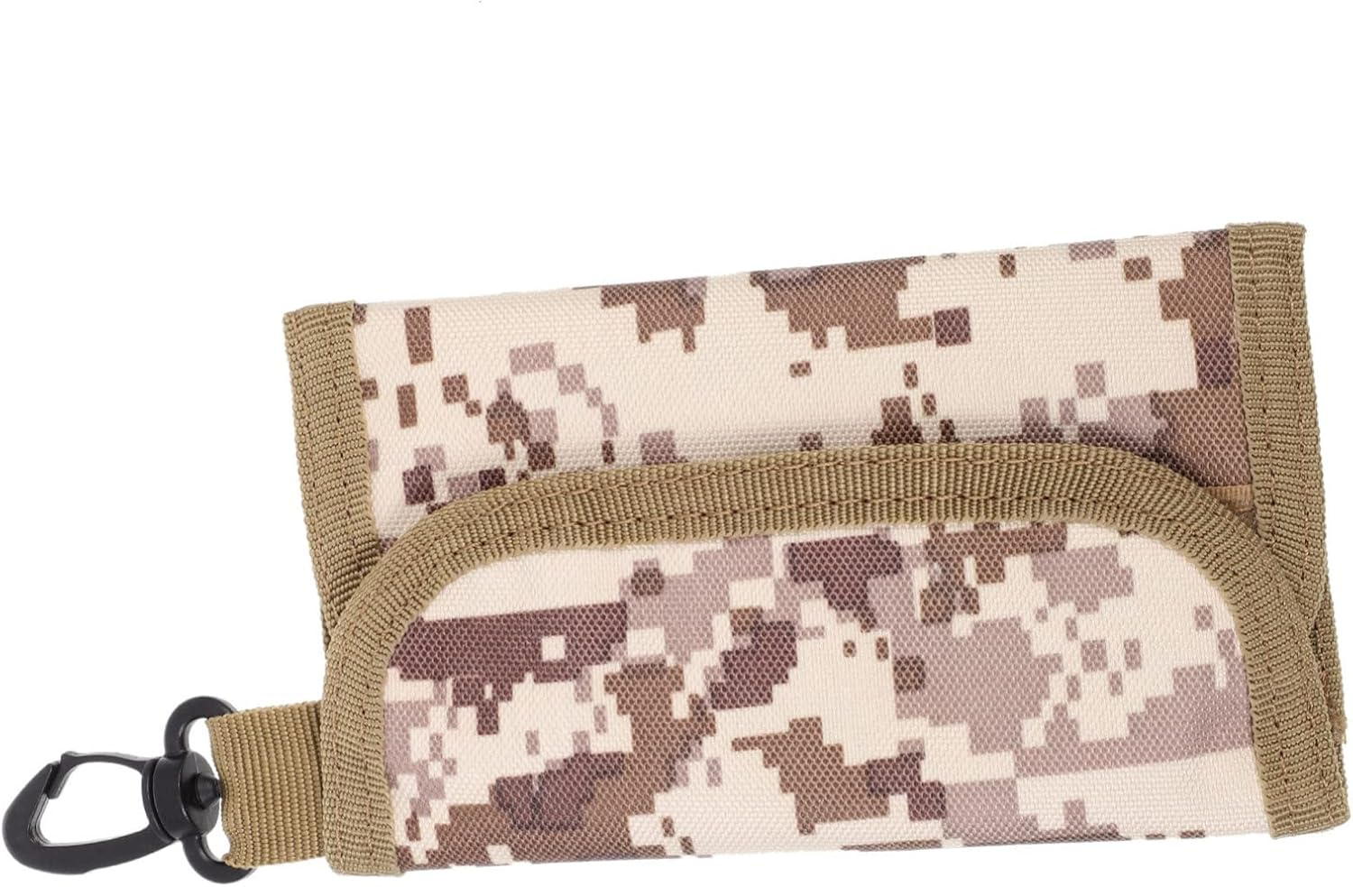 Yardwe Outdoor Wallet Nylon Camouflage Card Holder Travel