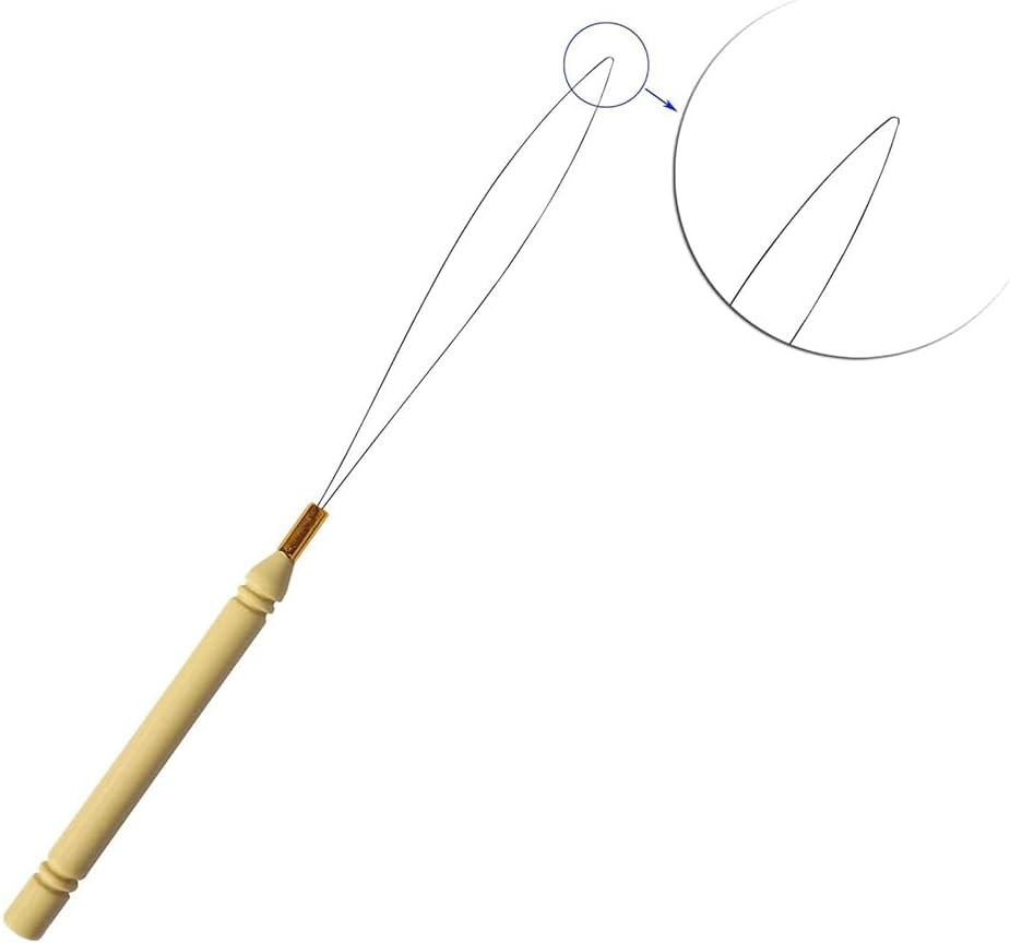 Wig Hair Extension Tool Pliers Crochet Silicone Buckle Hair Extension Pliers Ring Tool Set image number 2