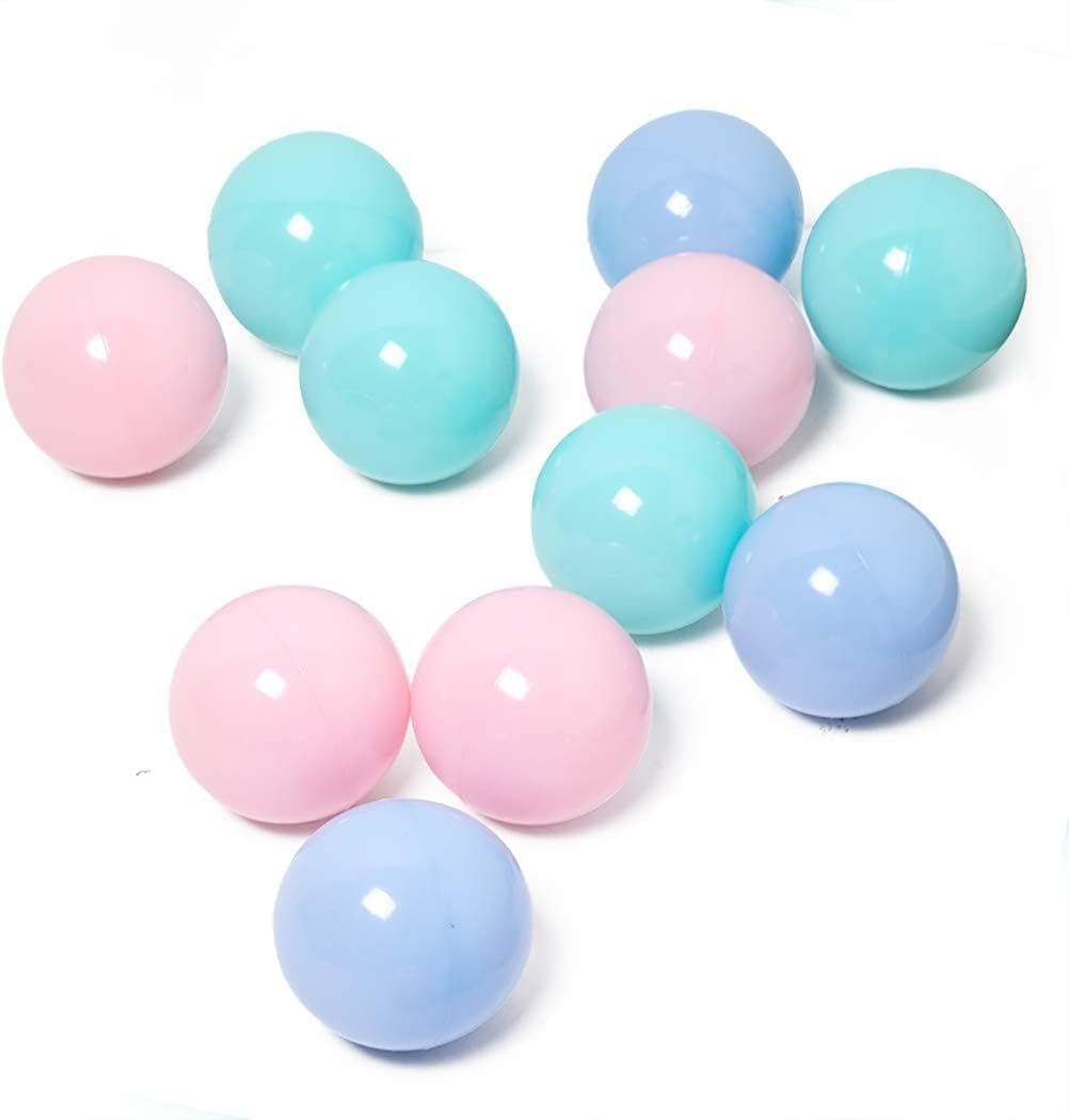 Playhouse Pool Balls Funny Ocean Balls 100PCS Colorful Plastic Crush Proof Pit Balls Play Balls Pool Tent Balls for Babies image number 5