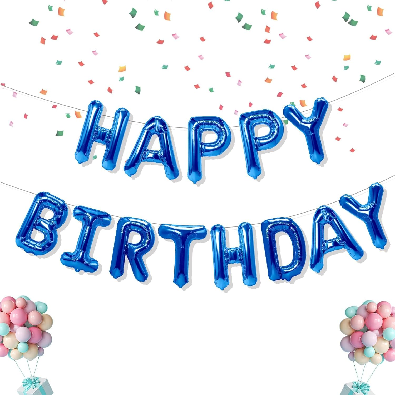 Black Happy Birthday Banner Happybirthday Balloon Happybirthday Signblack Balloons Happybirthday Backdrop Birthday Party Decorations Birthday Decor Birthday Decorations for Men-Black