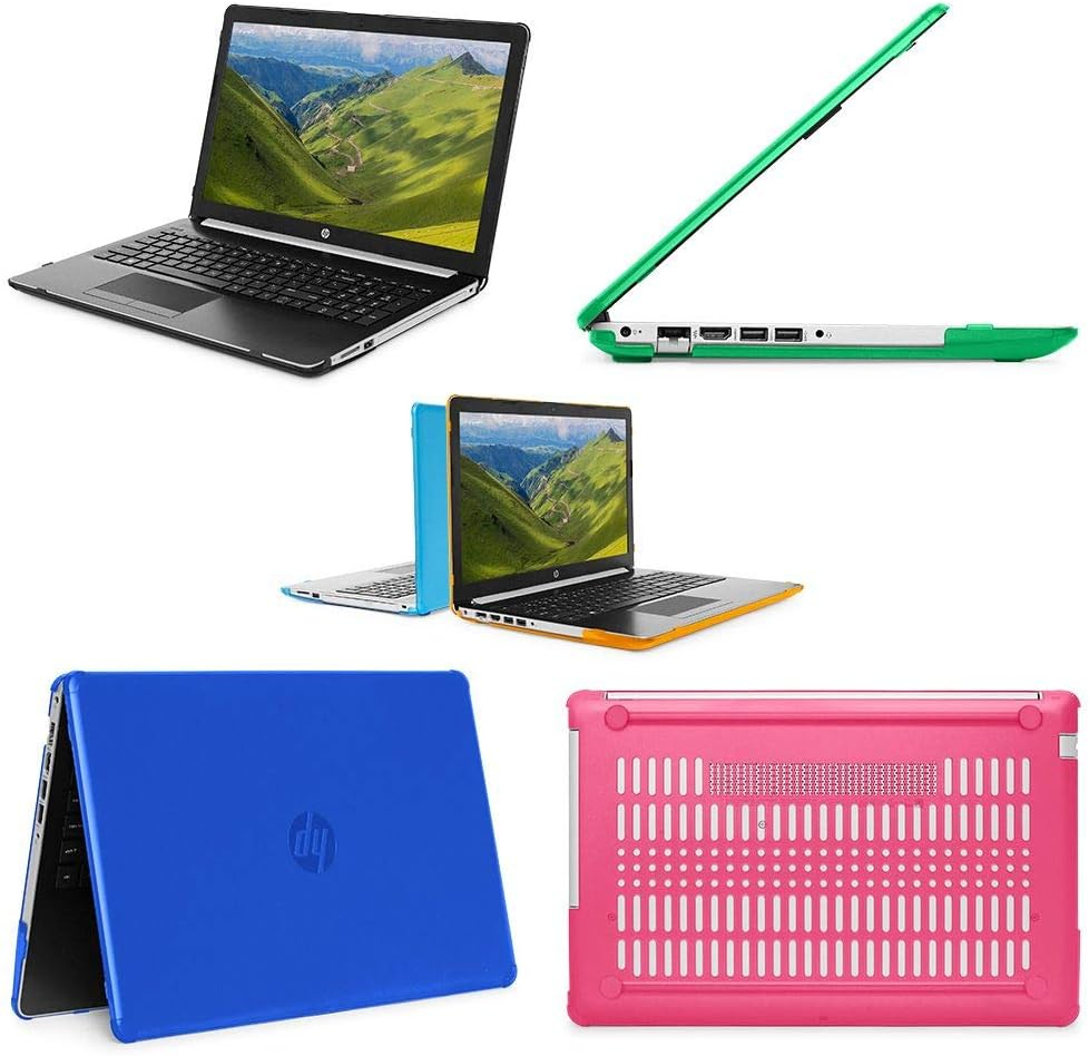 Mcover Case Compatible for 2020~2022 15.6-Inch HP 15-Dyxxxx / 15-Efxxxx Series ONLY (NOT Fitting Any Other HP Laptop Models) Notebook PC - Aqua