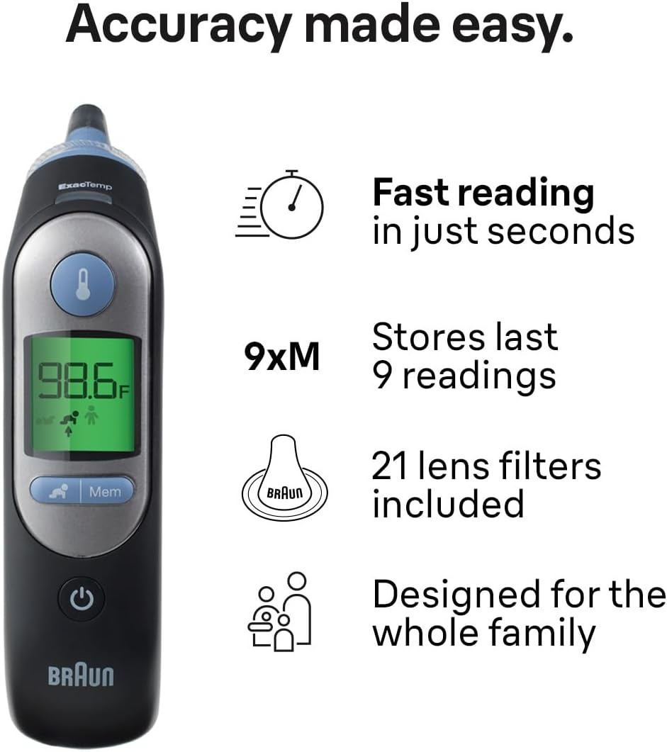 Braun Thermoscan 7 Digital Ear Thermometer image number 3