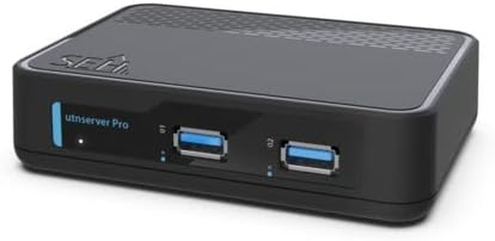 SEH Utnserver Pro Print Server Ethernet LAN Black, W127361832 (Ethernet LAN Black)