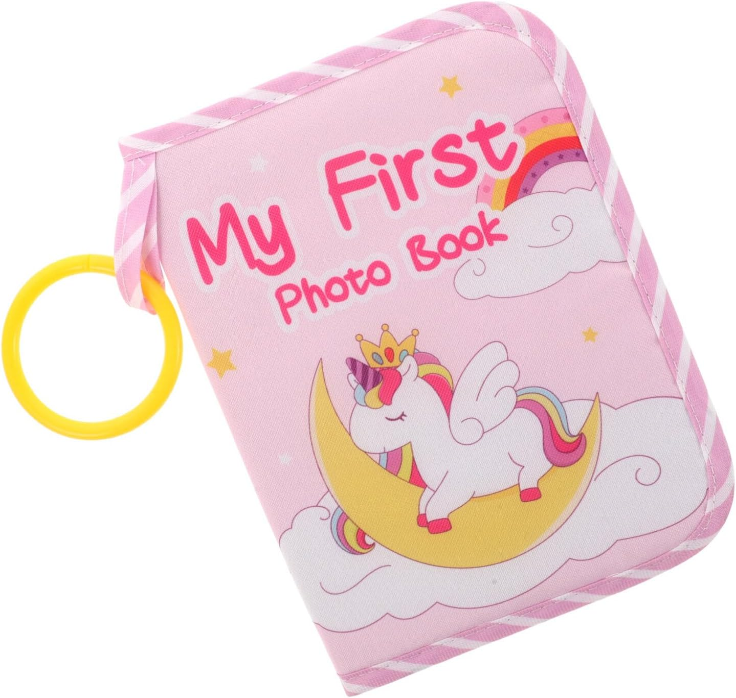 JOINPAYA Baby Photo Album: Memo Book My First Photo Album Cloth Photo Album Year Baby Cloth Albums Baby Cloth Photo Book Commemorate Decorate Pvc image number 6