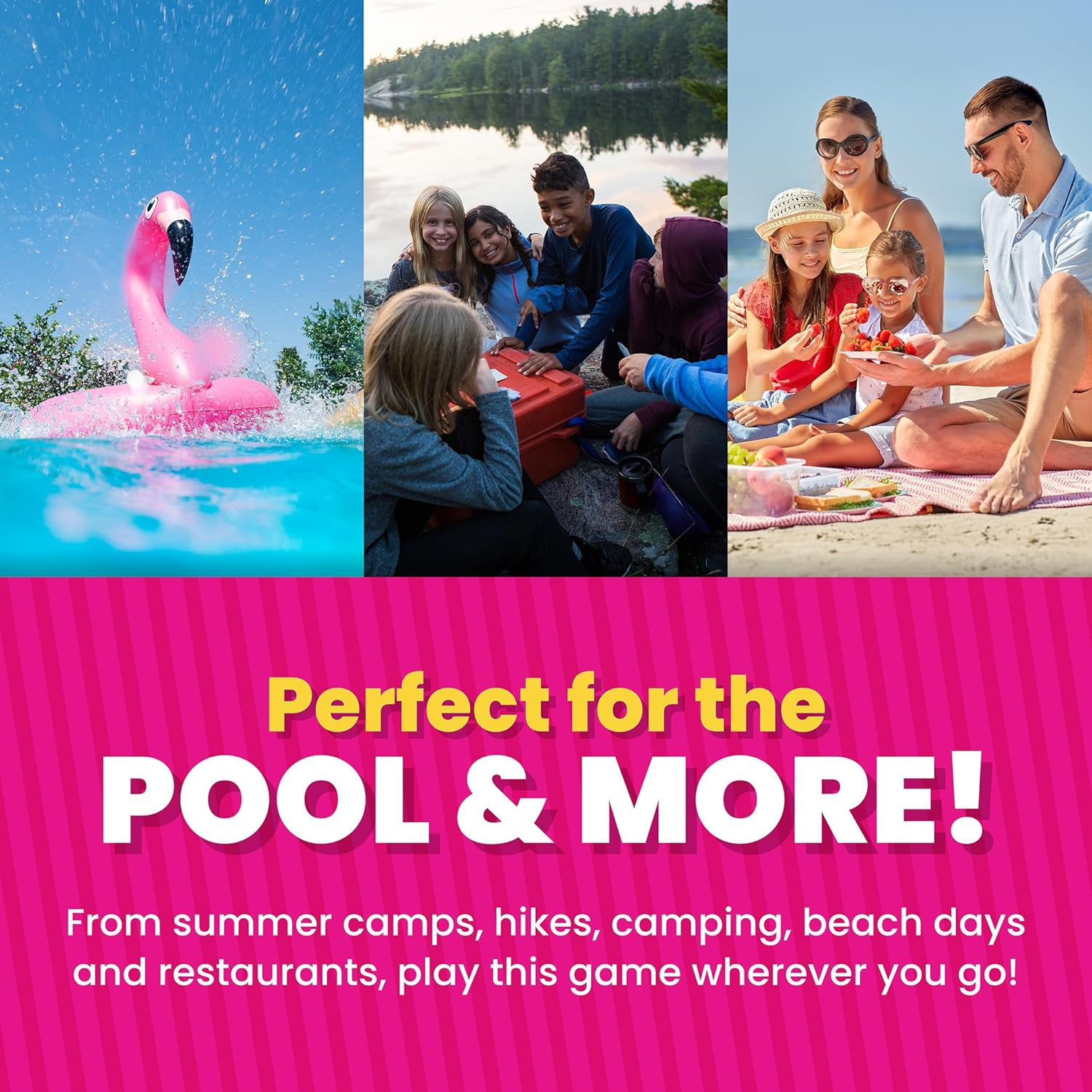 Blue Orange Games | Taco Cat Goat Cheese Pizza Poolside! | 2-8 Players, Ages 7+