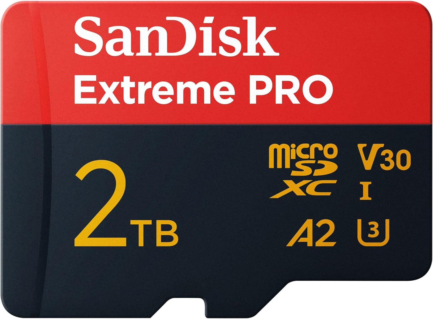Sandisk Extreme PRO Micro SD Card + SD Adapter 2TB (For Smartphones, Action Cams, Drones, Speeds up to 250 Mb/S, 5K, 4K UHD) A2 App Performance + Rescuepro Deluxe UHS-I, C10, U3, V30 image number 2