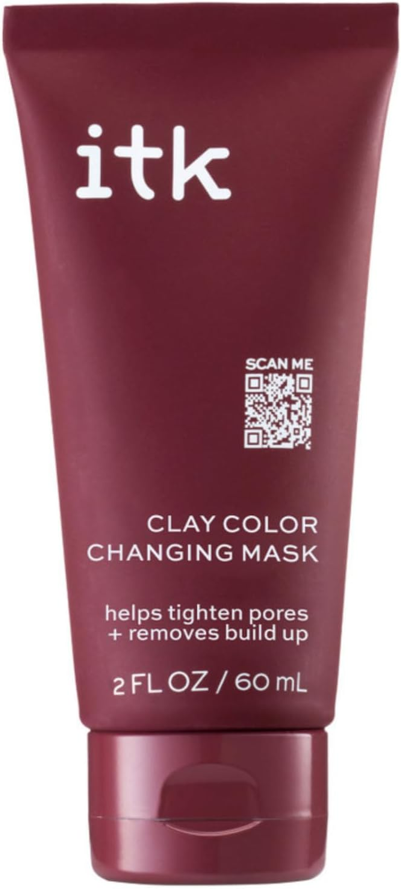 Clay Color Changing Mask by ITK for Unisex - 2 Oz Mask