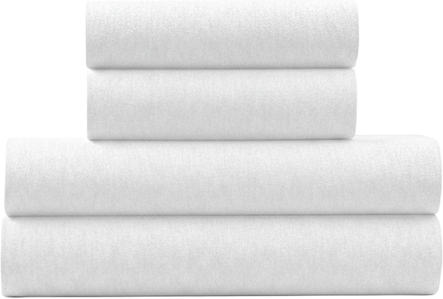 U.S. Polo Assn. All Season, Soft and Cozy T-Shirt Material, 1800 Thread Count 4-Piece Heather Jersey Sheet Set image number 1