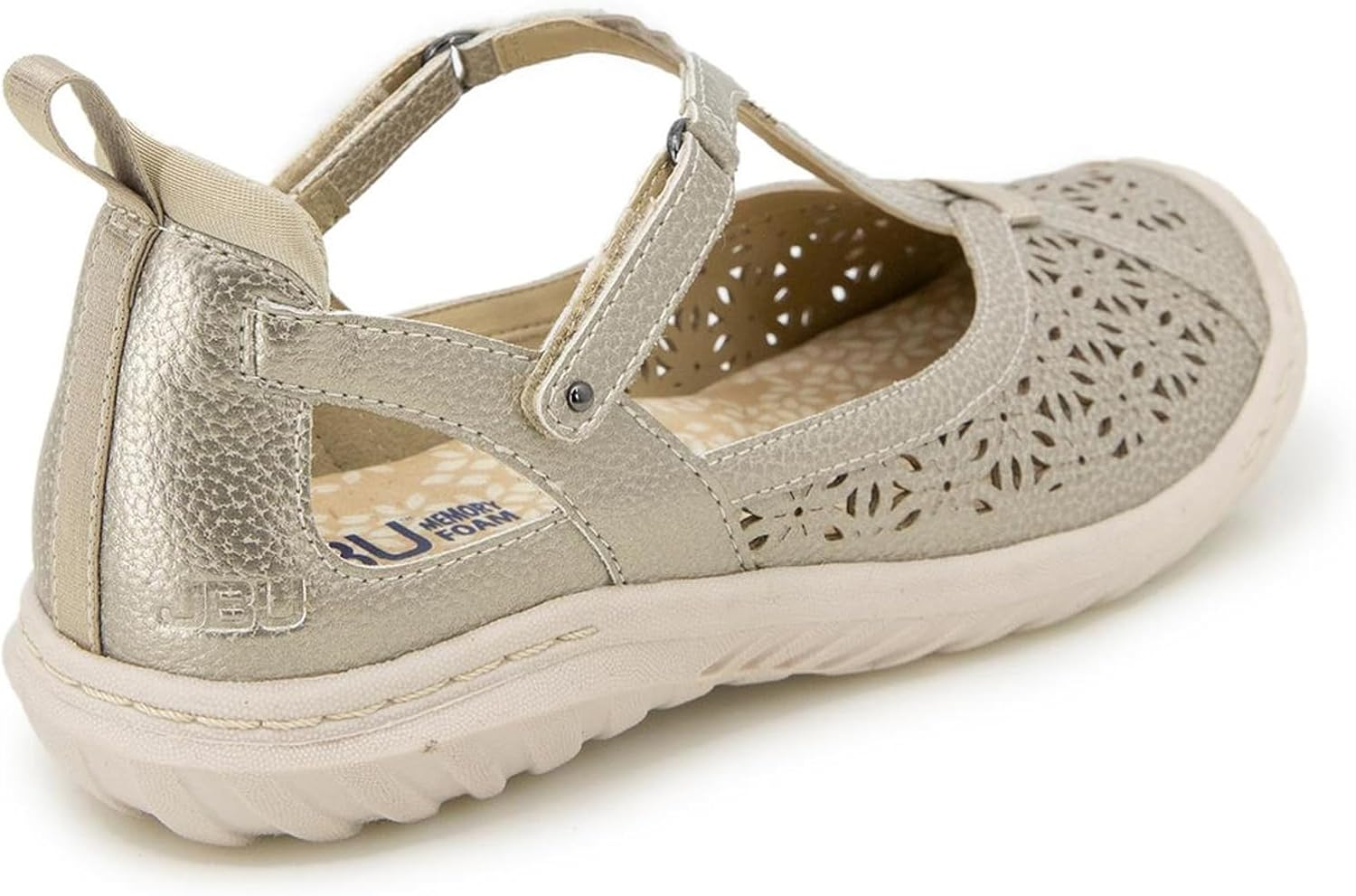 Jambu Women'S Daffodil Comfort Casual Classic Mary Jane T-Strap Flats Fashion Shoes image number 1