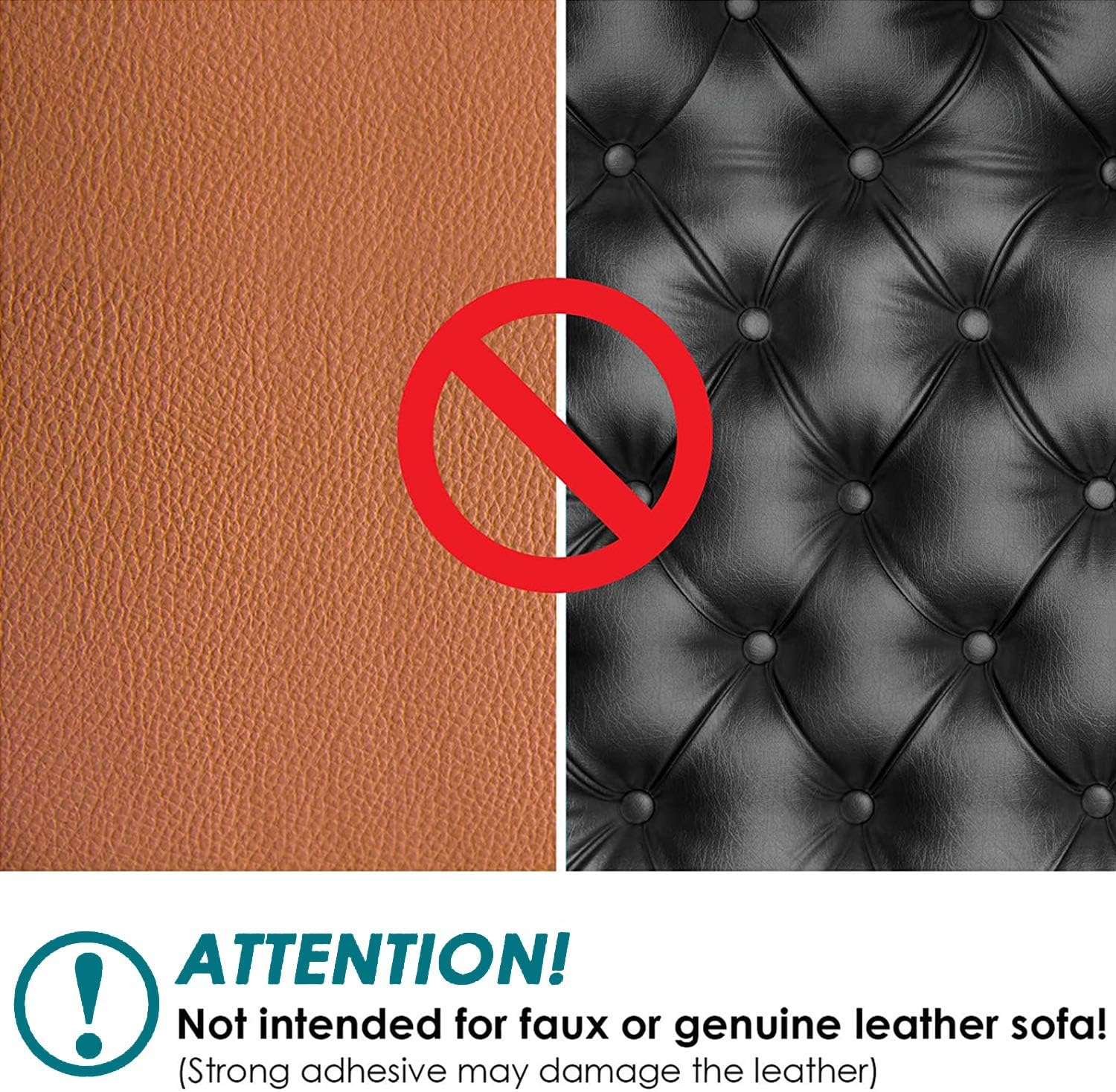 Cat Scratch Protection Training Tape, Pack of 12 Double-Sided Anti-Cat Scratch Tape for Sofa, 6 Pieces 17 Inches L X 10 Inches B Bands + 6 Pieces 16 Inches L X 12 Inches B Bands + 100 Adjusting Screws image number 5