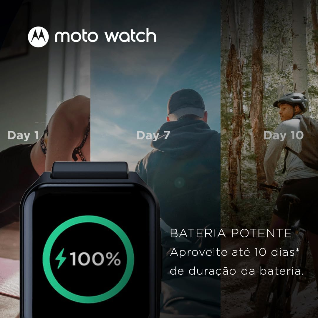 Moto 70 Smartwatch Black image number 4