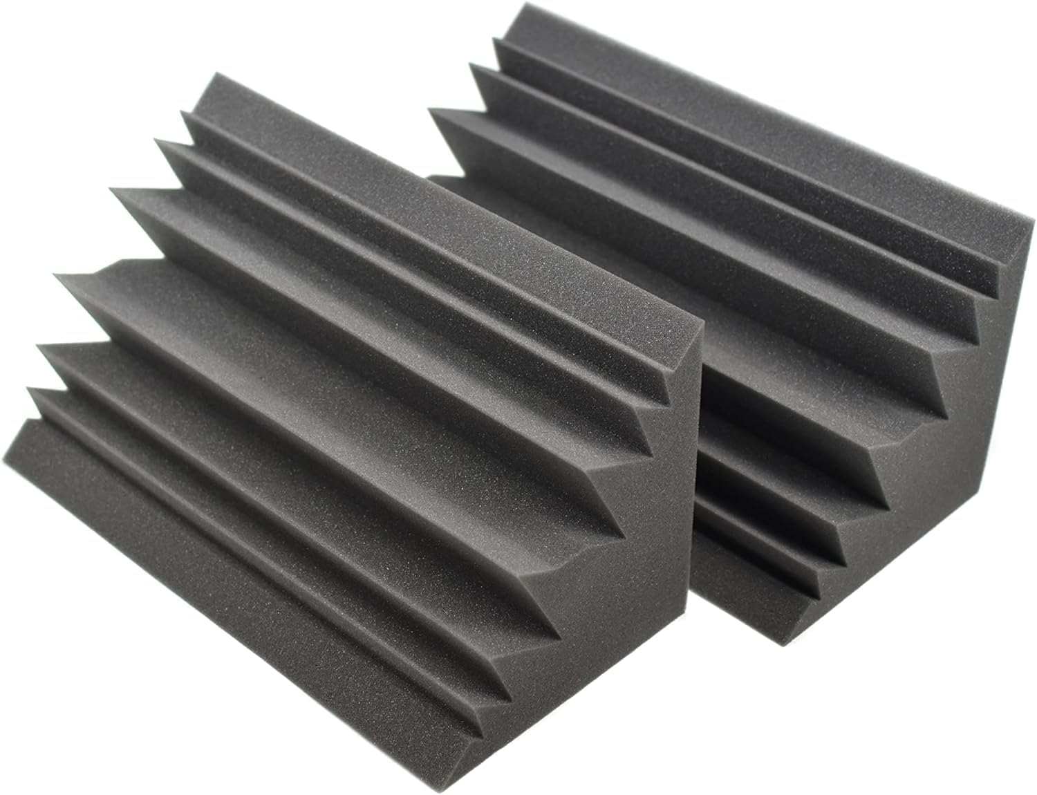 [24PCE] Ideer Life Sound Proof Padding Blocks Sound Absorbing Wall Panels Corner - Grey image number 1
