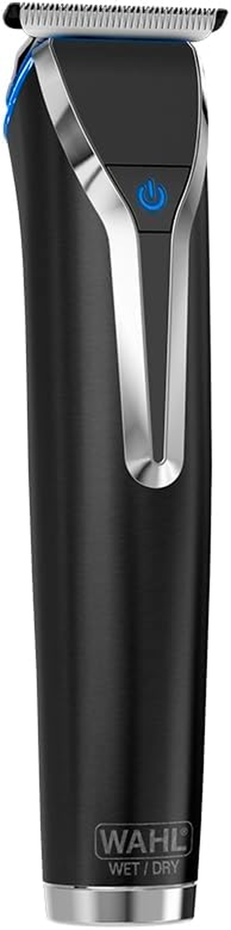 Wahl Stainless Steel Waterproof Lithium Ion Beard Trimmer for Men - Black - Electric Shaver, Nose Ear Trimmer, Rechargeable All in One Men'S Grooming Kit image number 6