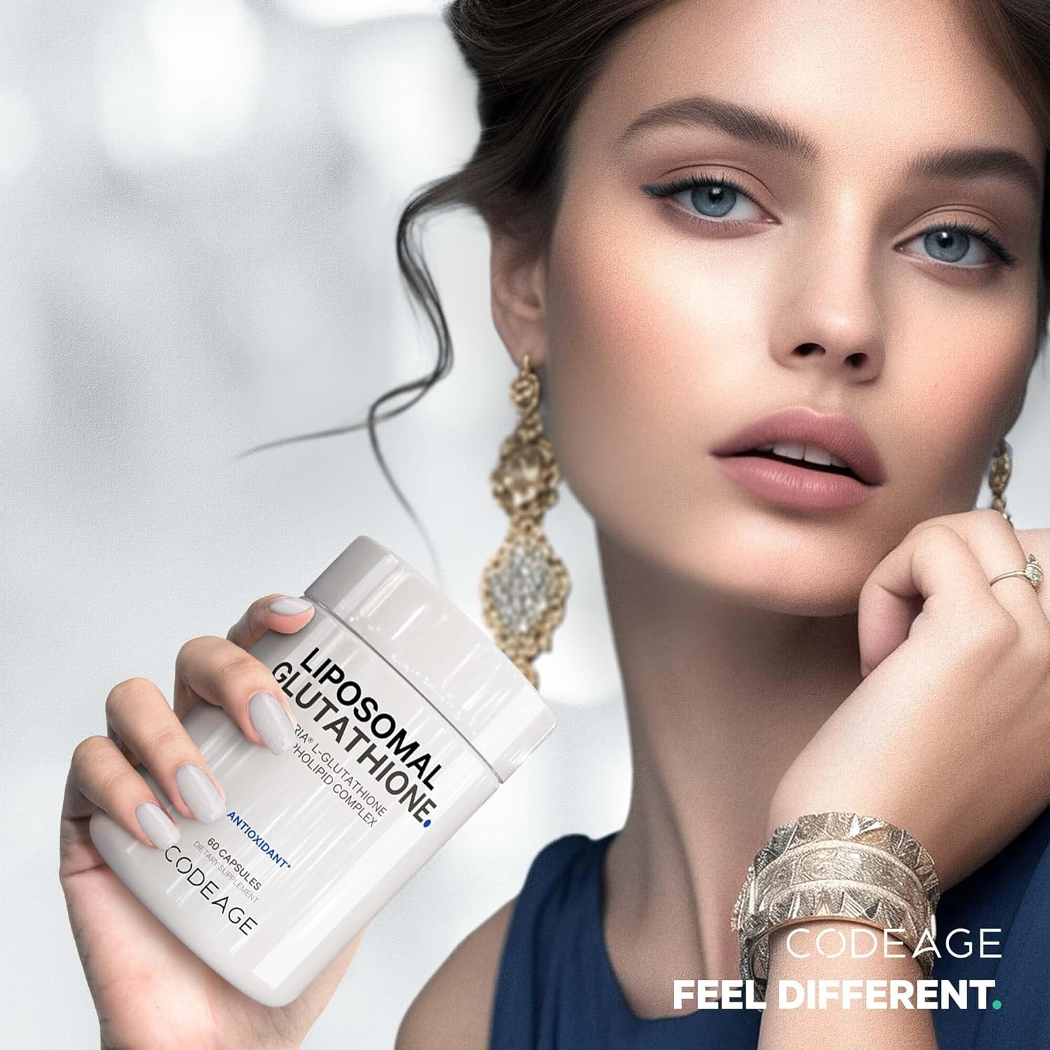 Codeage Vegan Liposomal Glutathione Antioxidant - 60 Capsules image number 4