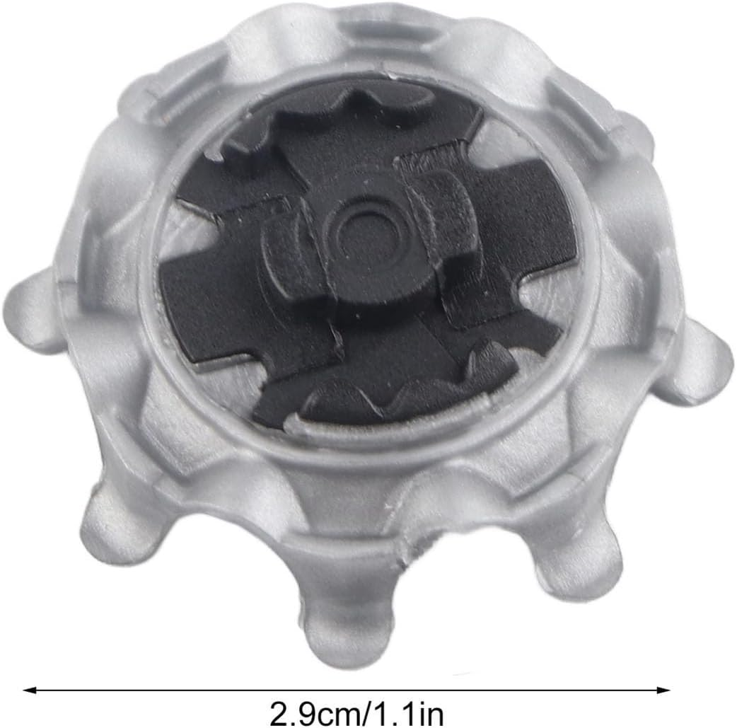 Replacement Golf Shoe Spikes, Durable Golf Shoe Spikes Provide Comfort with Removal Tools for Different Surfaces image number 1