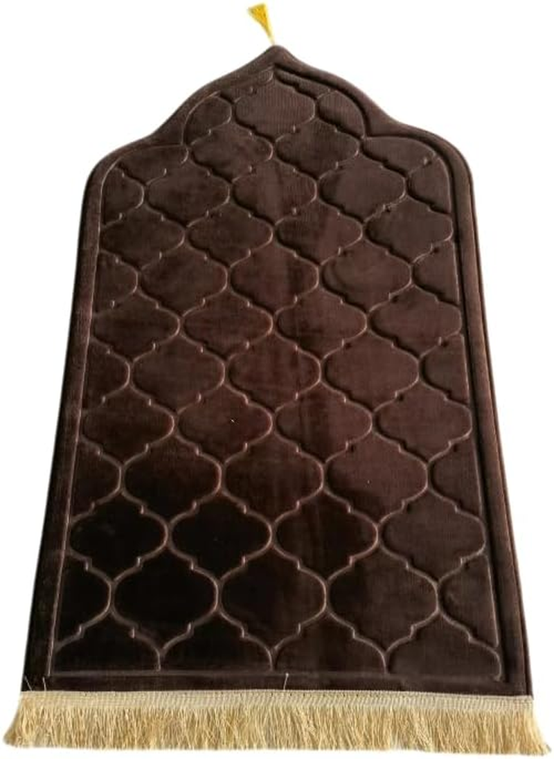 Muslim Prayer Mat for Mussallah, Prayer Room Zaawiya, Sajadah, Namaz, Nimaz, Felt Backing Prayer Rug, Prayer Rug for Muslims, Ramadan or Eid Gifts (Palestine - Al Aqsa -, 70X110 Cms)