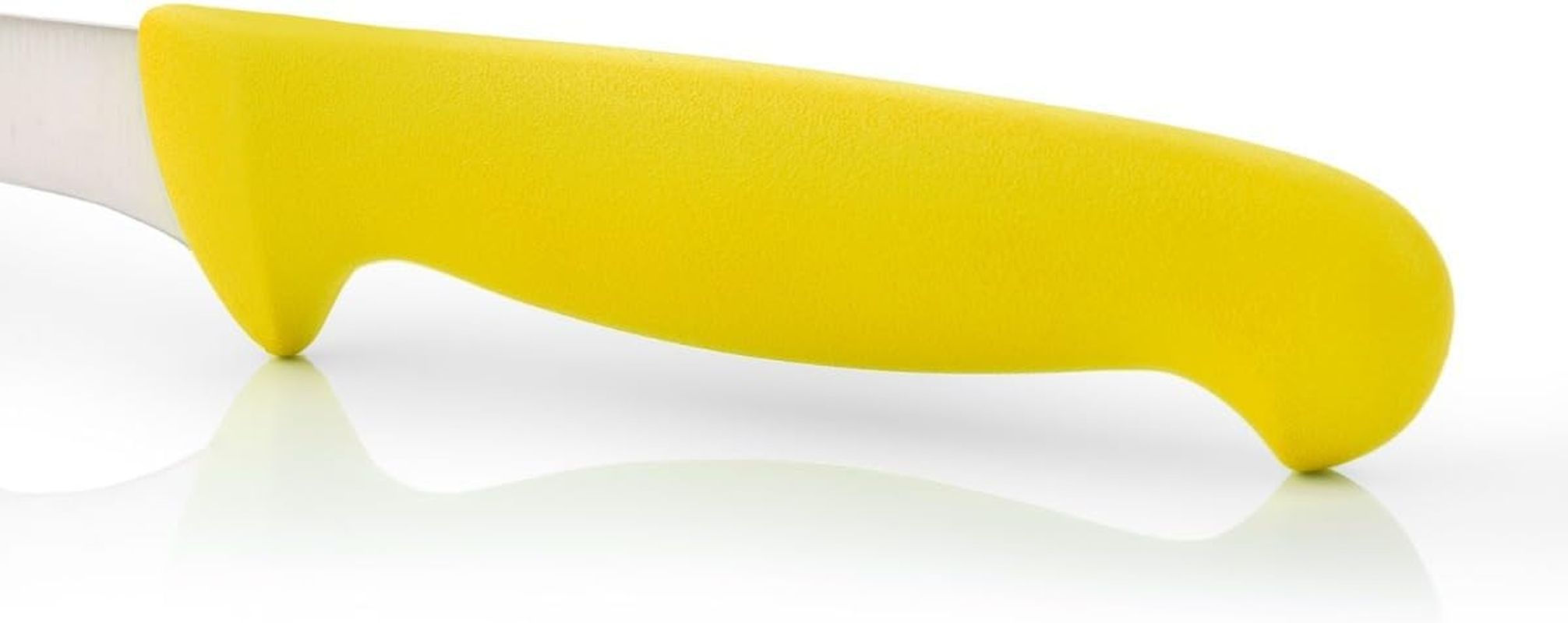 ARCOS Fillet Knife 8 Inch Nitrum Stainless Steel and 200 Mm Blade,Sharp Steak Knife to Fillet Meat and Fish, Ergonomic Polypropylene Handle,Series 2900, Color Yellow