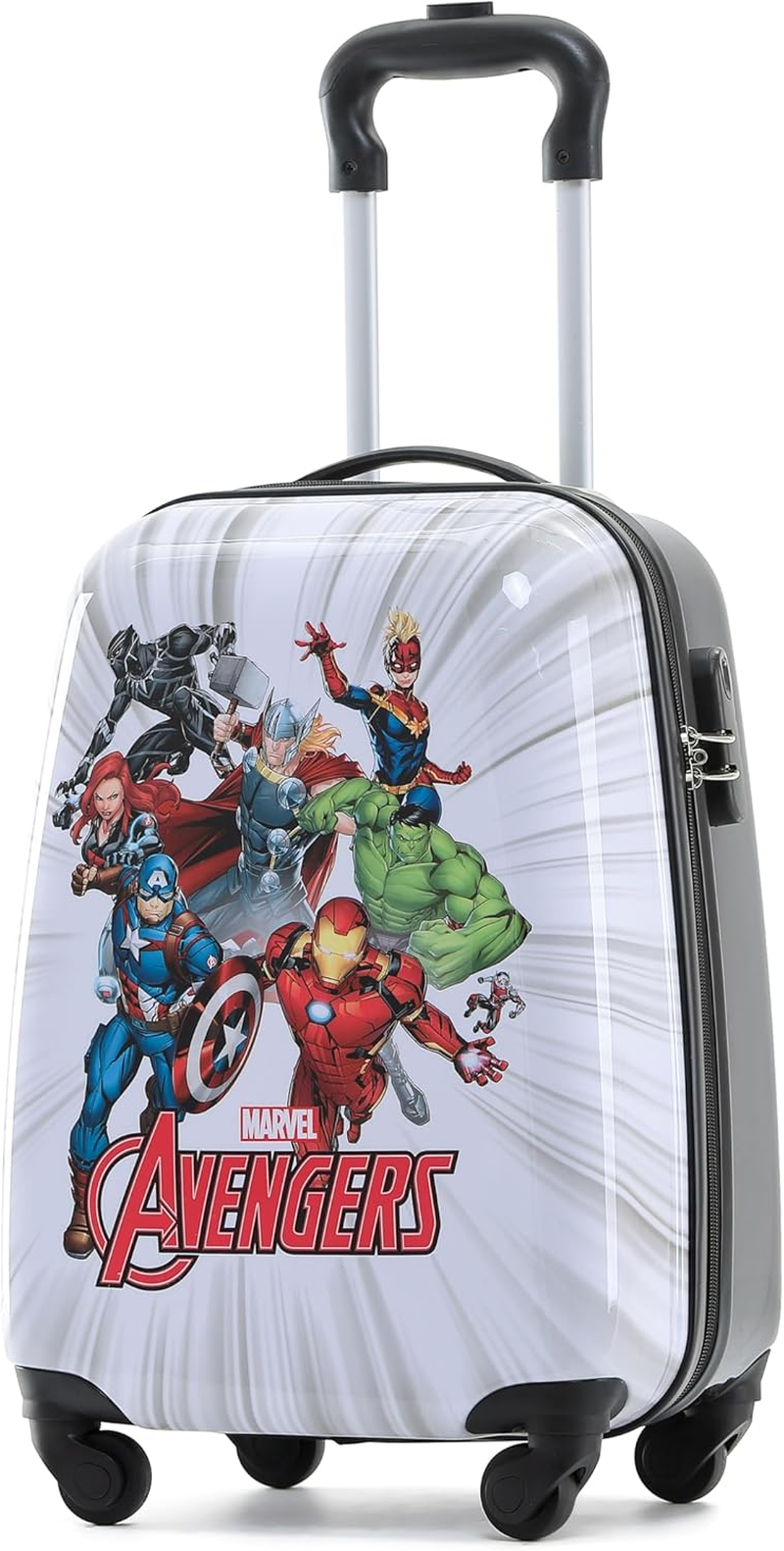 Marvel Avengers 17 Trl Carry on Case, Multicolor image number 4