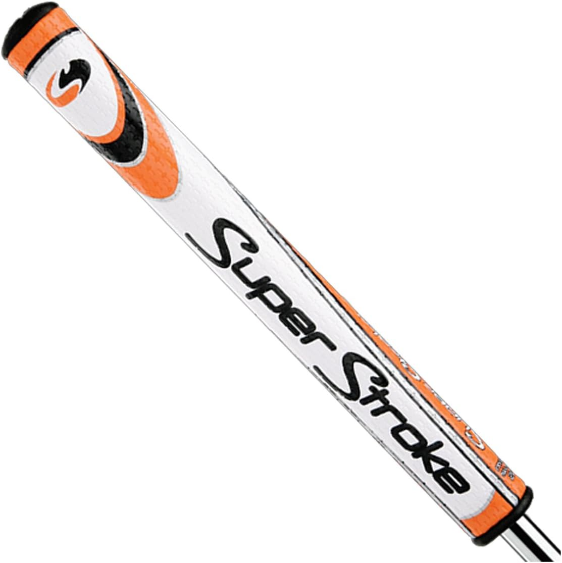 Superstroke Mid Slim 2.0 Putter Grip, Oversized, Lightweight Golf Grip, Non-Slip, 10.50" L X 1.20" W, USGA Approved